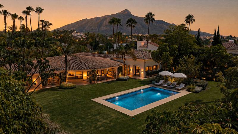 Detached Villa in Nueva Andalucía